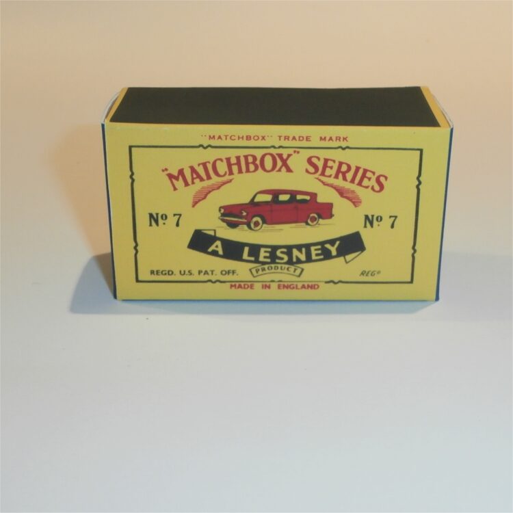Matchbox Lesney  7 b Ford Anglia Sedan C Style Repro Box