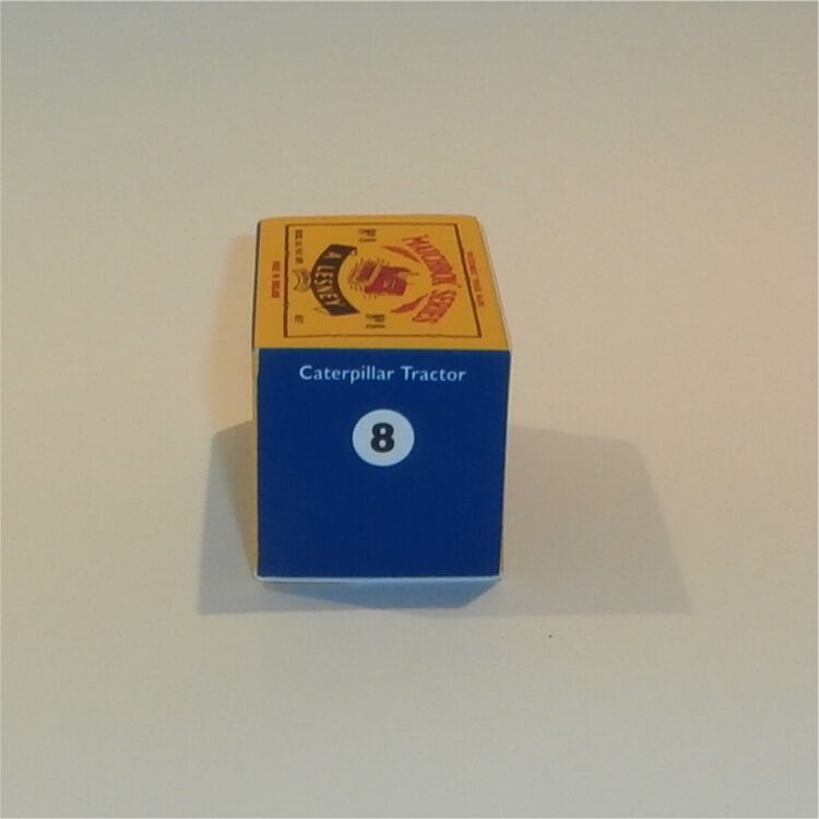 Matchbox Lesney  8 c Caterpillar Tractor Empty C Style Repro Box - Image 3