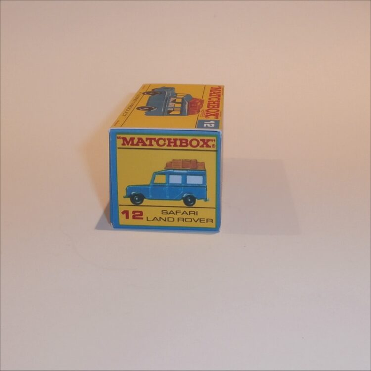 Matchbox Lesney 12c Land Rover Safari F Style Repro Box - Image 3