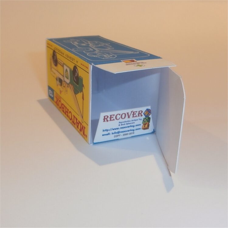 Matchbox Lesney 13d Dodge Wreck Truck F Style Repro Box - Image 4