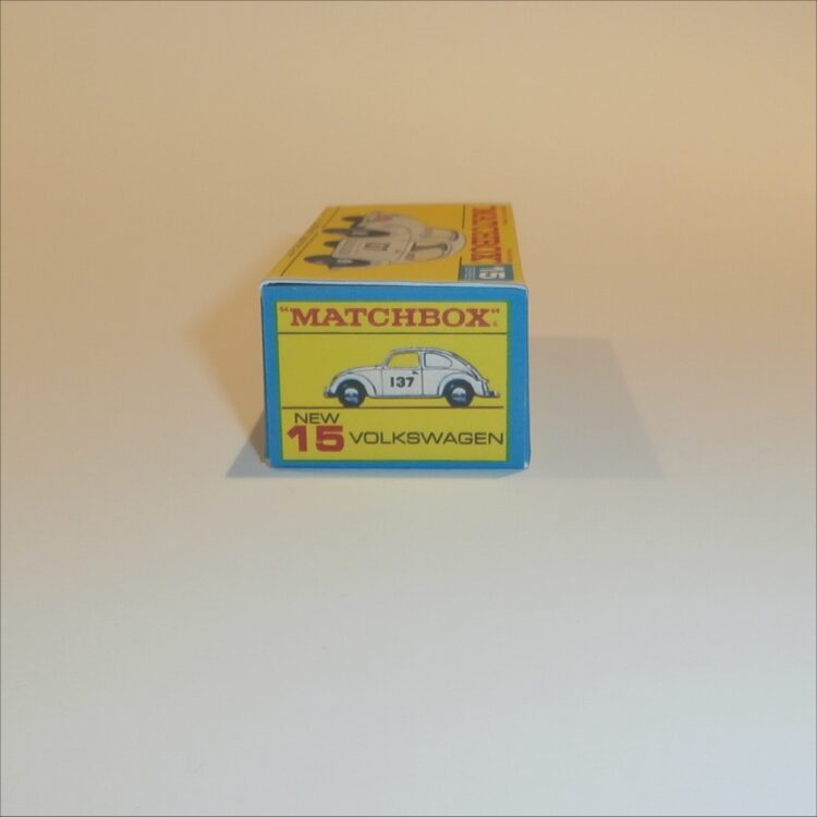 Matchbox Lesney 15d Volkswagen 1500 F Style Repro Box - Image 3