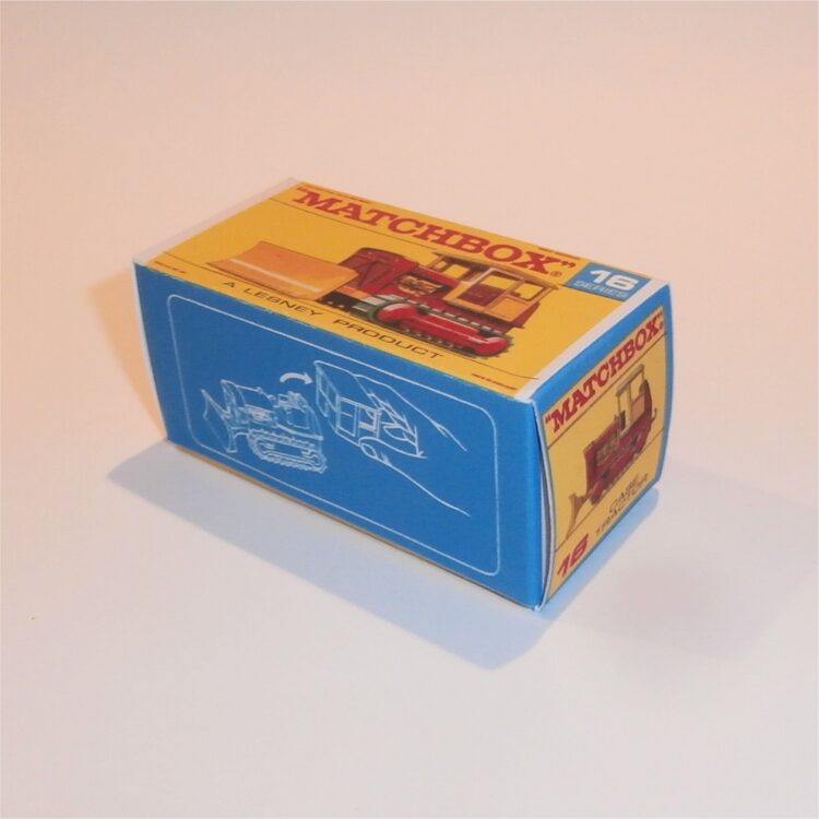 Matchbox Lesney 16d Case Tractor F Style Repro Box - Image 2
