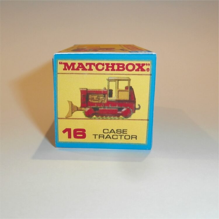 Matchbox Lesney 16d Case Tractor F Style Repro Box - Image 3