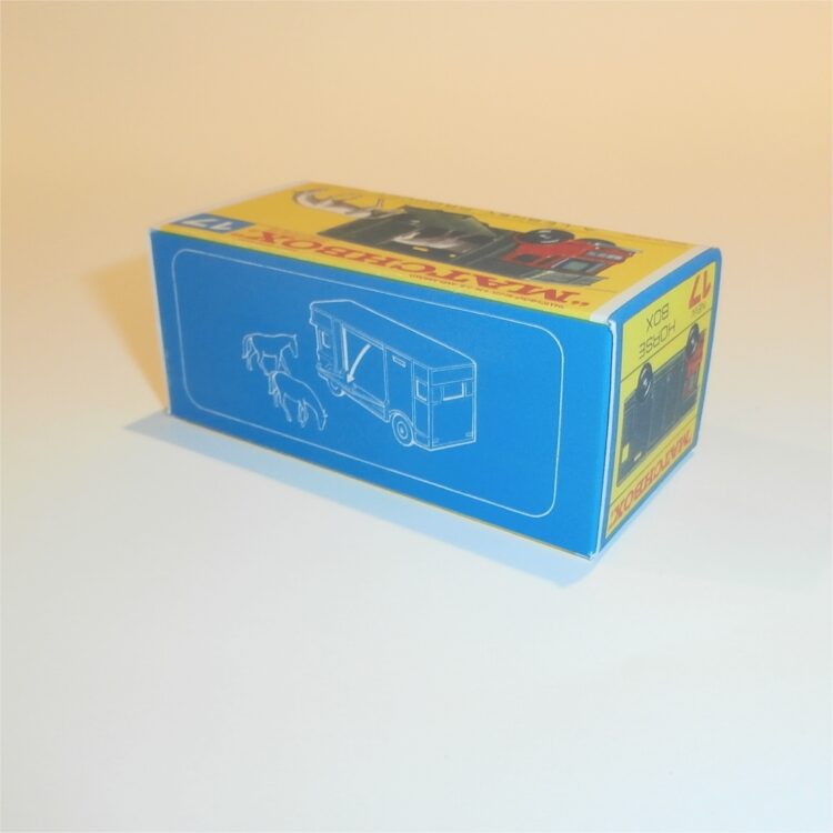 Matchbox Lesney 17e AEC Horse Box F Style Repro Box - Image 2