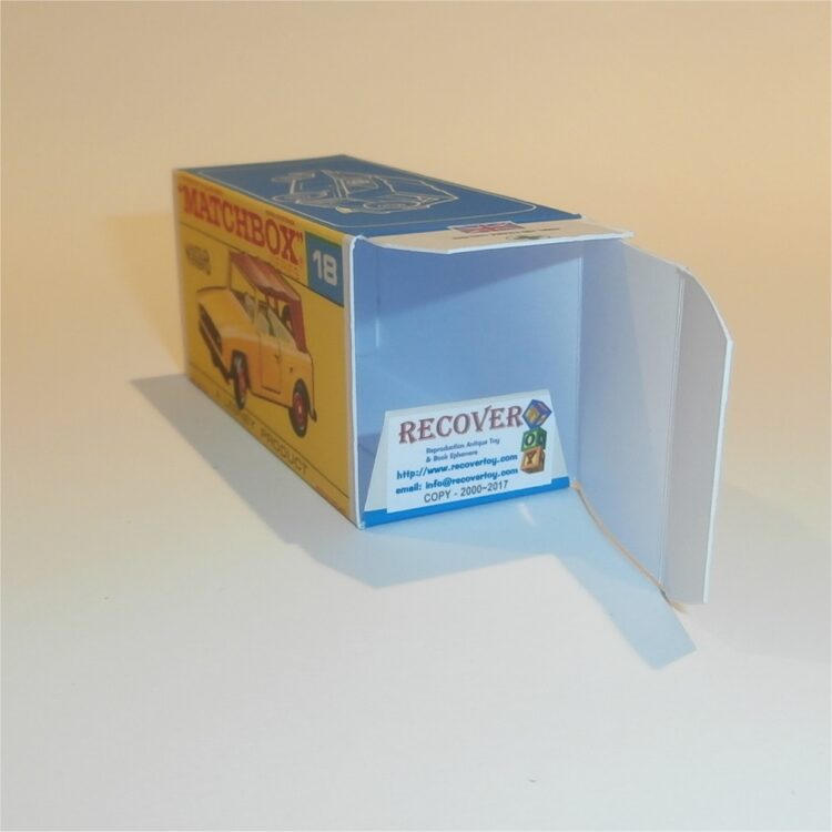 Matchbox Lesney 18e Field Car Jeep Scout F Style Repro Box - Image 4
