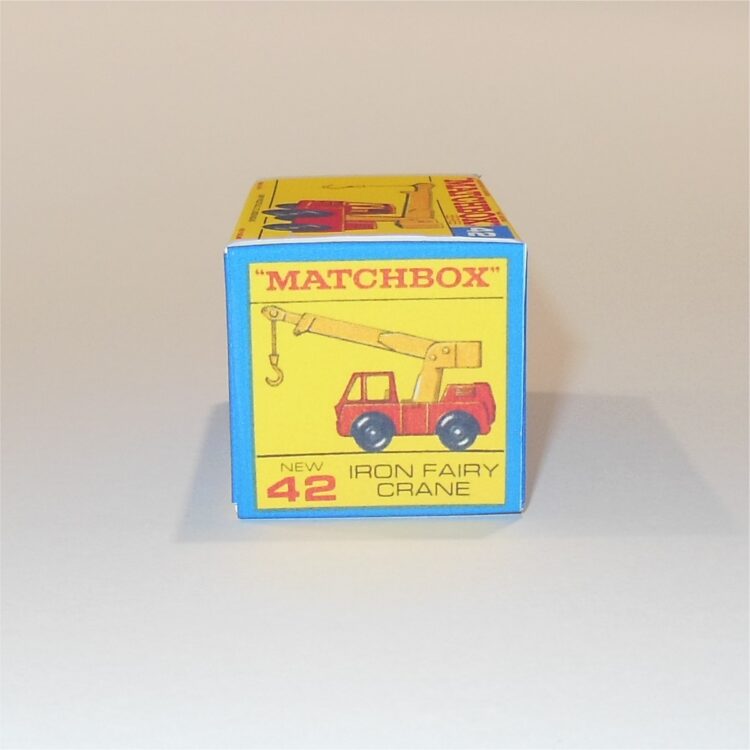 Matchbox Lesney 42c Iron Fairy Crane F Style Repro Box - Image 3