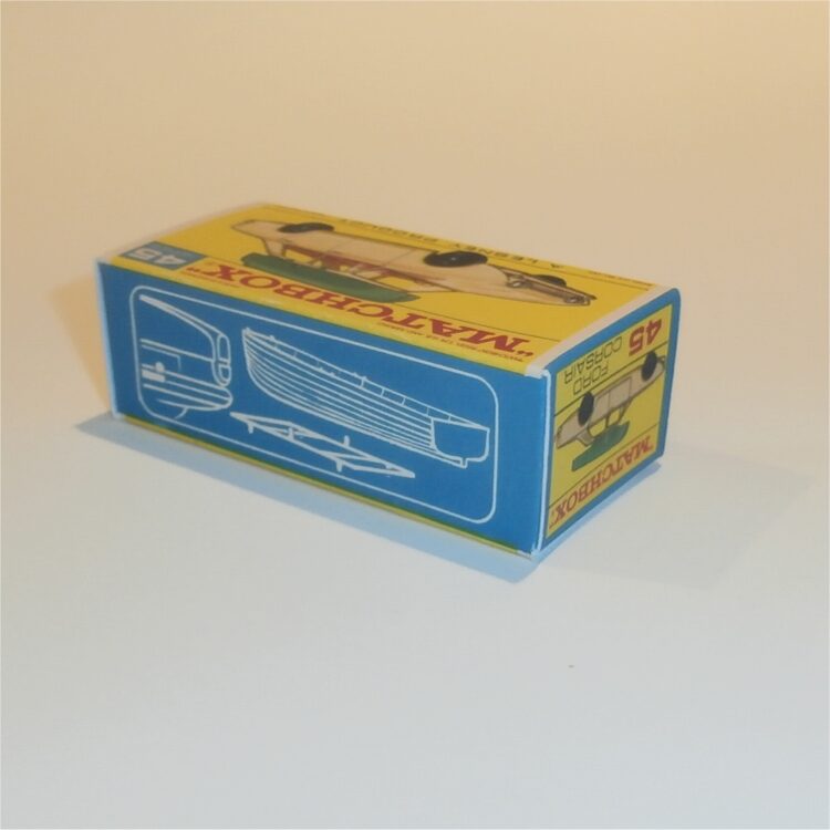 Matchbox Lesney 45b Ford Corsair & Boat F Style Repro Box - Image 2