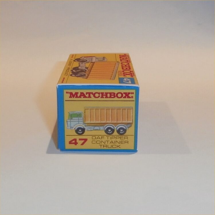 Matchbox Lesney 47c DAF Tipper Container Truck F Style Repro Box - Image 3