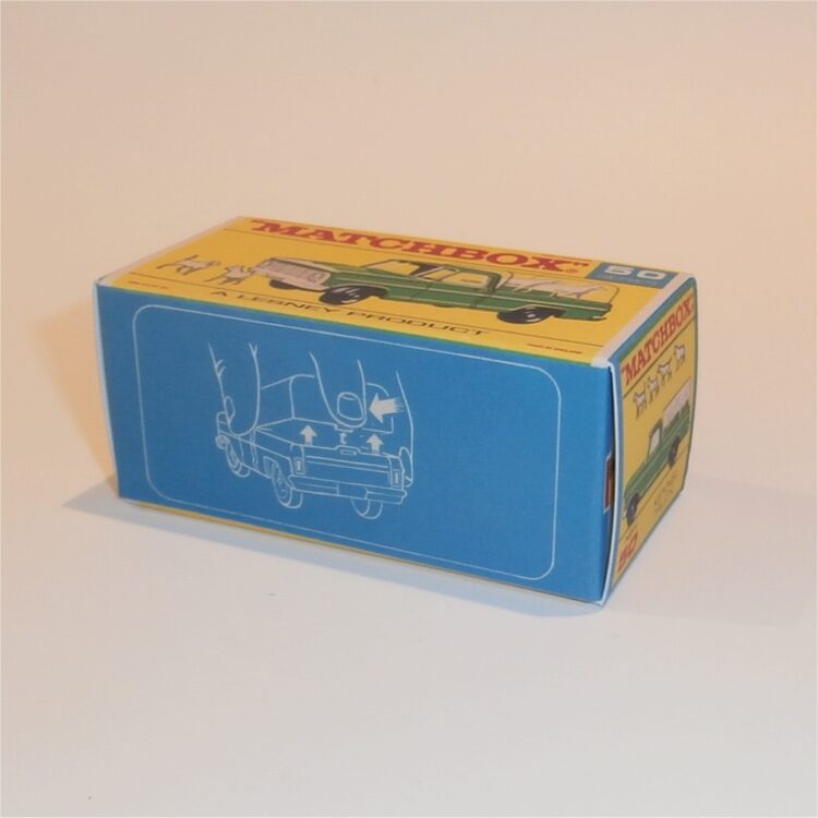 Matchbox Lesney 50c1 Ford Kennel Truck F Style Repro Box - Image 2