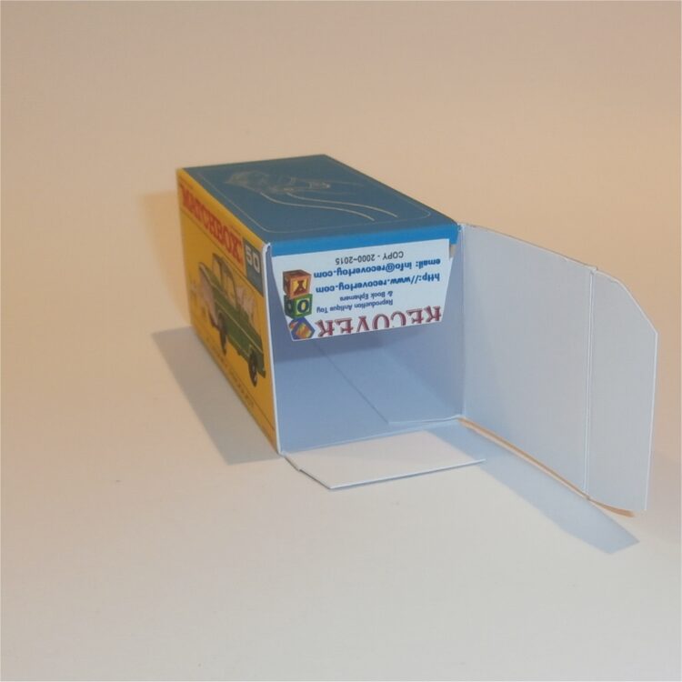 Matchbox Lesney 50c1 Ford Kennel Truck F Style Repro Box - Image 4