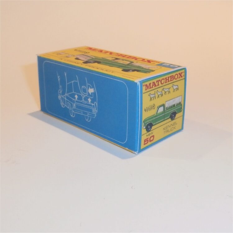 Matchbox Lesney 50c2 Ford Kennel Truck Autosteer F Style Repro Box - Image 2