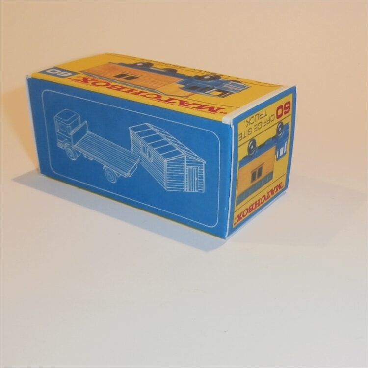 Matchbox Lesney 60b Site Hut Truck F Style Repro Box - Image 2