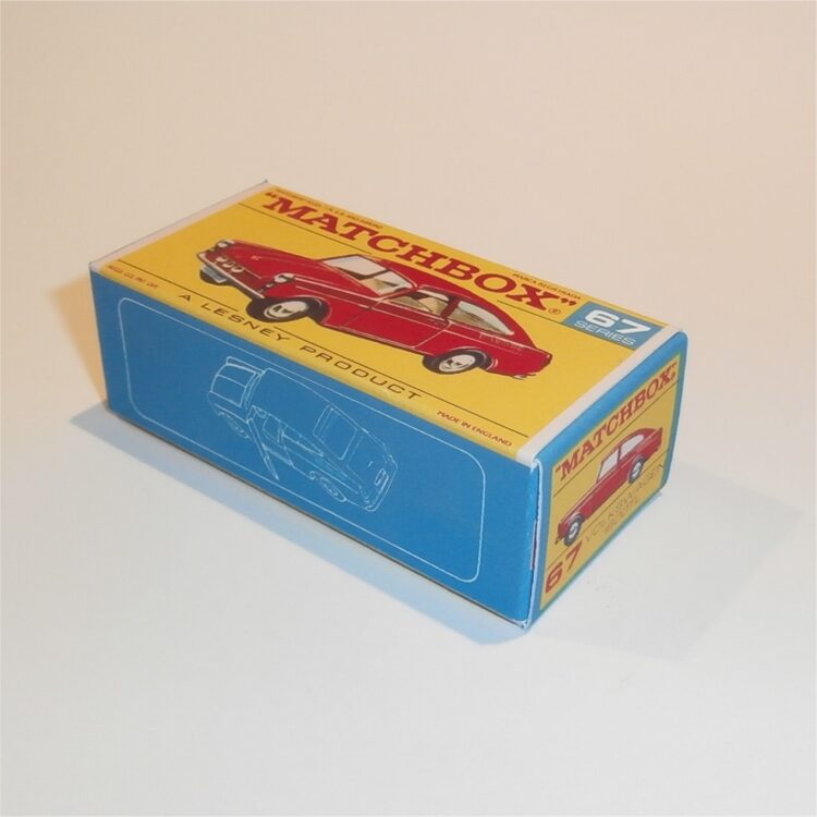 Matchbox Lesney 67b Volkswagen 1600 TL F Style Repro Box - Image 2