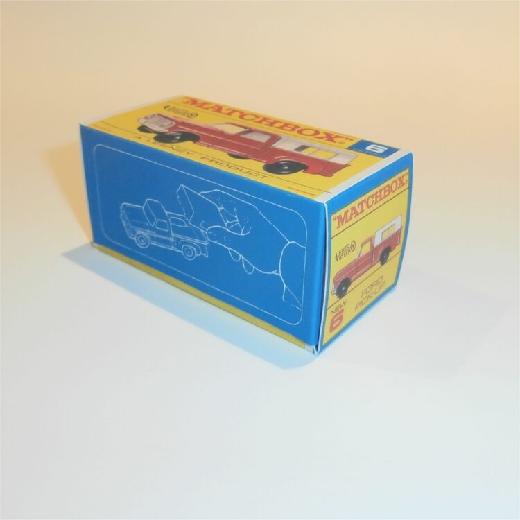 Matchbox Lesney  6d Ford Pickup Truck F Style Repro Box - Image 2