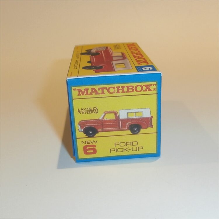 Matchbox Lesney  6d Ford Pickup Truck F Style Repro Box - Image 3