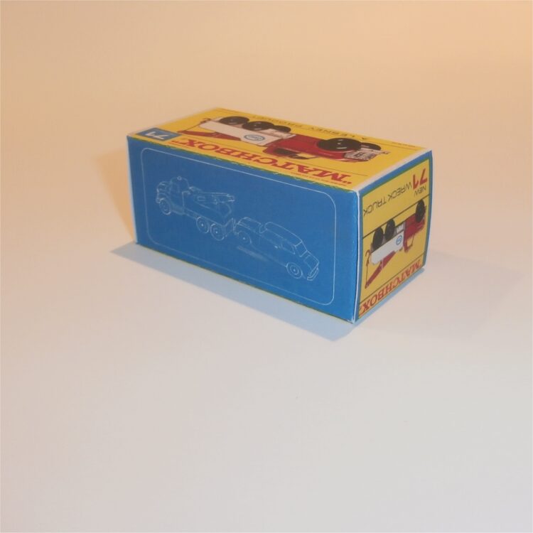 Matchbox Lesney 71c Ford Heavy Wreck Truck F Style Repro Box - Image 2