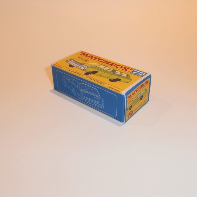 Matchbox Lesney 73c Mercury 1968 Wagon F Style Repro Box - Image 2