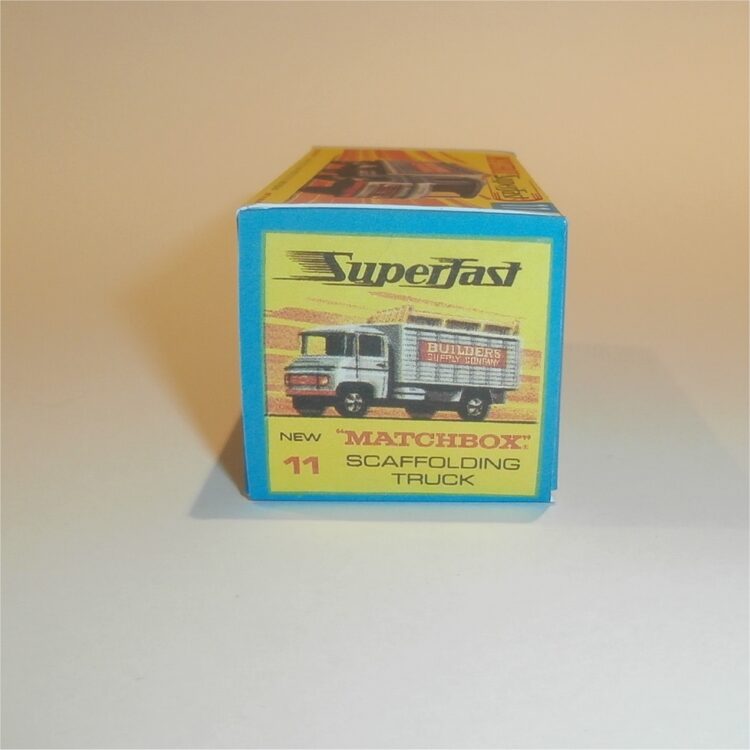 Matchbox Lesney Superfast 11 e Mercedes Scaffold Truck G Style Repro Box - Image 3