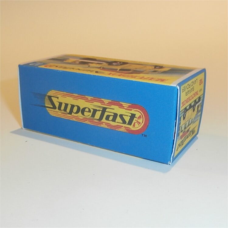 Matchbox Lesney Superfast 12 d Land Rover Safari G Style Repro Box - Image 2