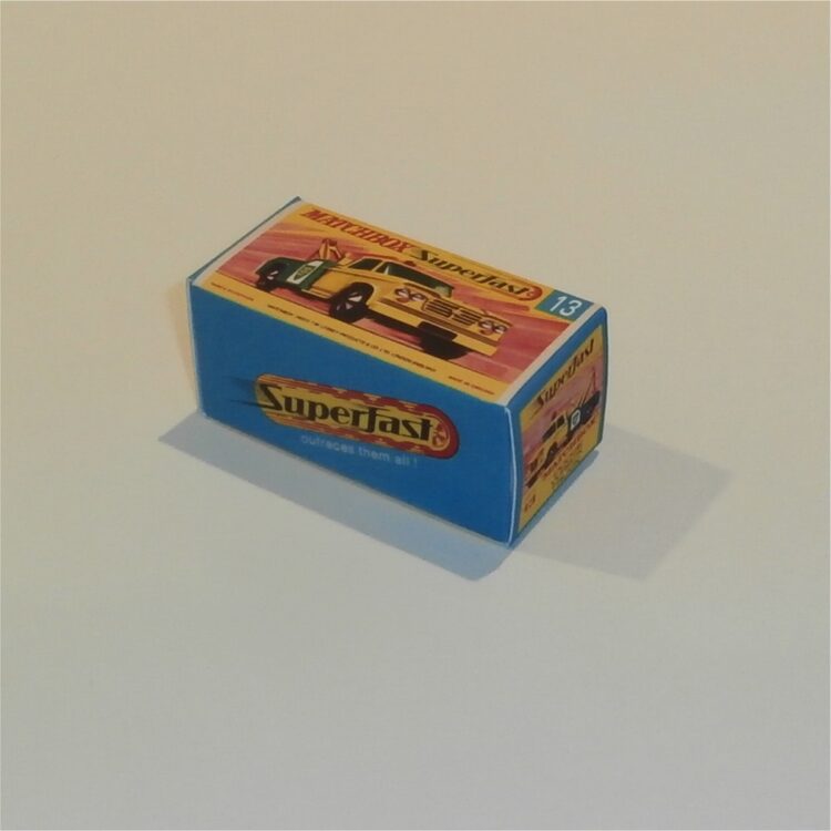 Matchbox Lesney Superfast 13 e Dodge Wreck Truck G Style Repro Box - Image 2