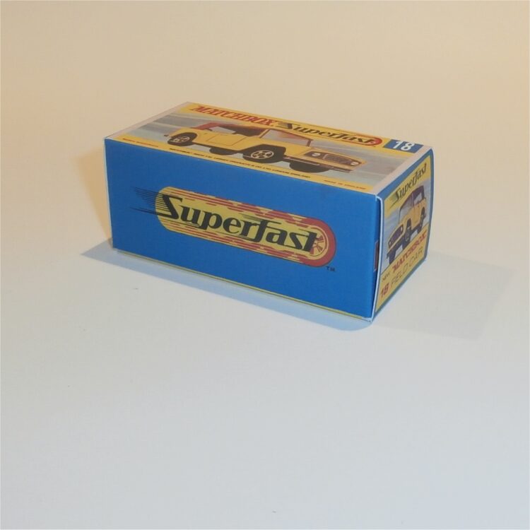 Matchbox Lesney Superfast 18 e Jeep Scout Field Car G Style Repro Box - Image 2