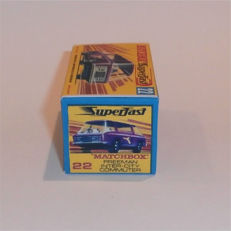 Matchbox Lesney Superfast 22 e Freeman Inter-City Commuter G Style Repro Box - Image 3