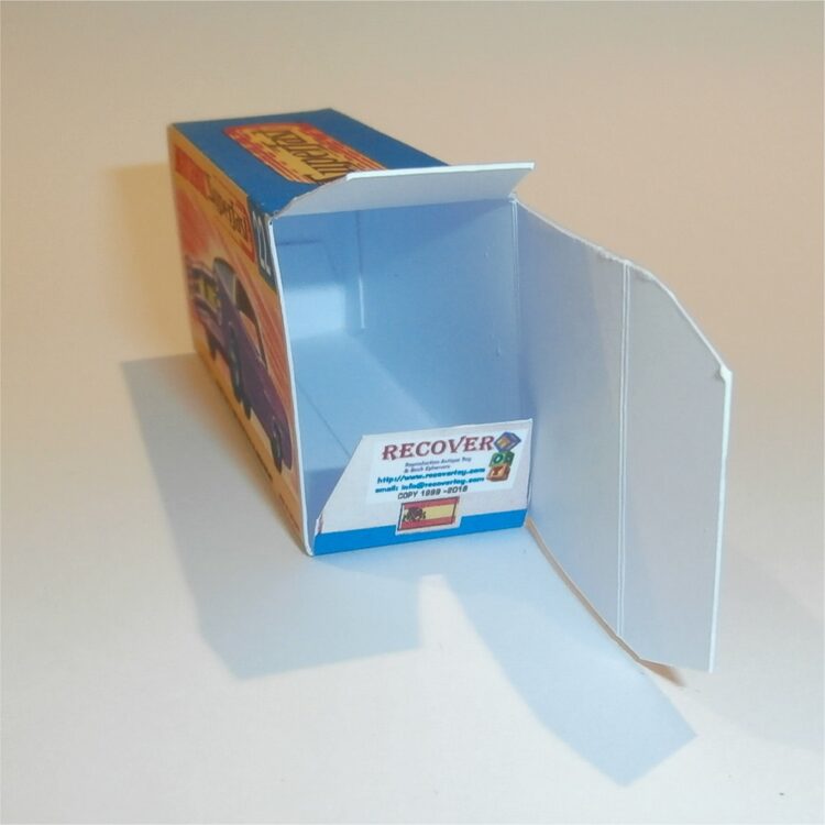 Matchbox Lesney Superfast 22 d Pontiac GP Coupe G Style Repro Box - Image 4