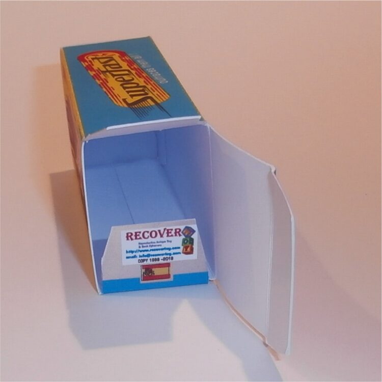 Matchbox Lesney Superfast 34 e Formula 1 Racing Car G Style Repro Box - Image 4