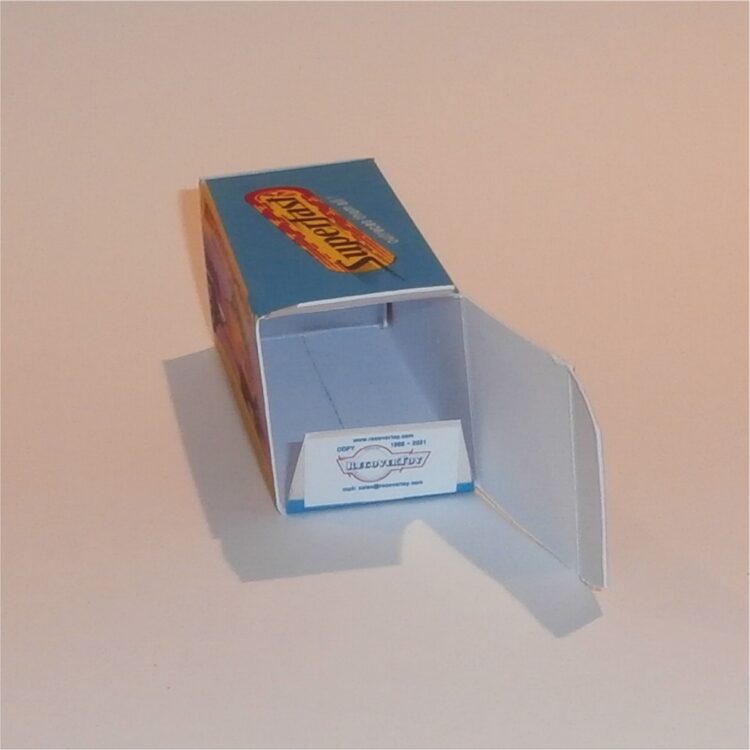 Matchbox Lesney Superfast 38 d Honda Motorcycle Trailer G Style Repro Box - Image 4