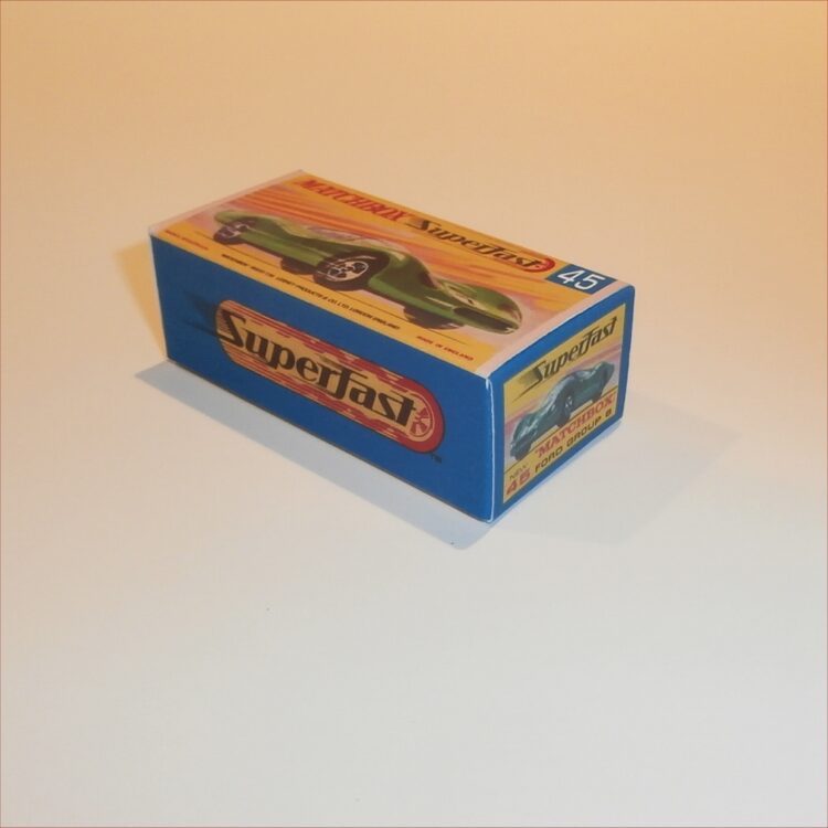Matchbox Lesney Superfast 45 c Ford Group 6 G Style Repro Box - Image 2