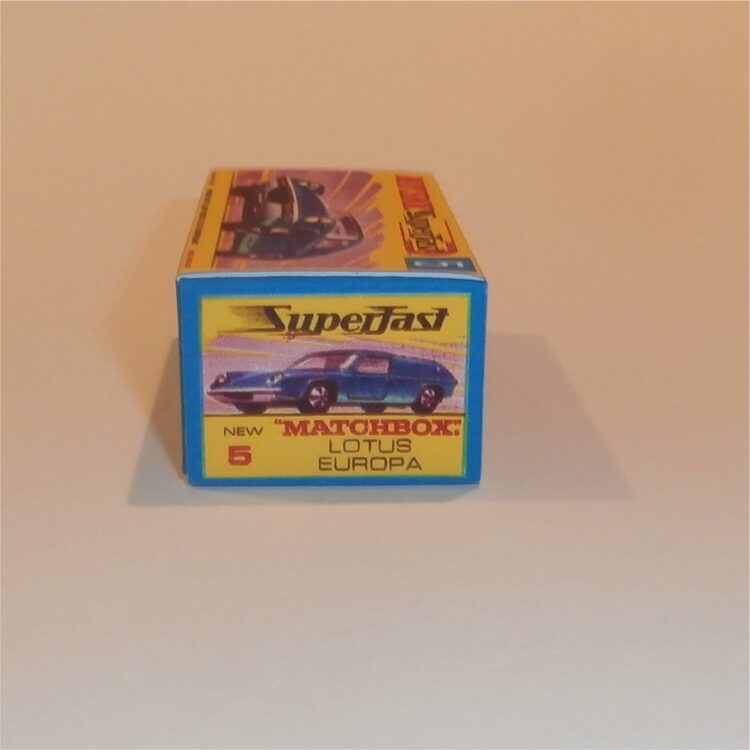 Matchbox Lesney Superfast  5 e Lotus Europa G Style Repro Box - Image 3