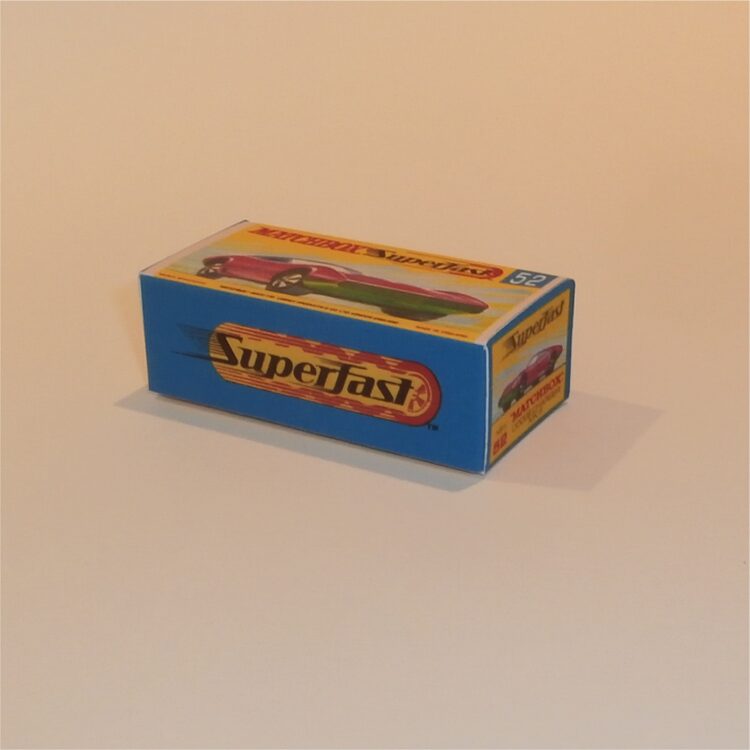 Matchbox Lesney Superfast 52 c Dodge Charger MKIII G Style Repro Box - Image 2
