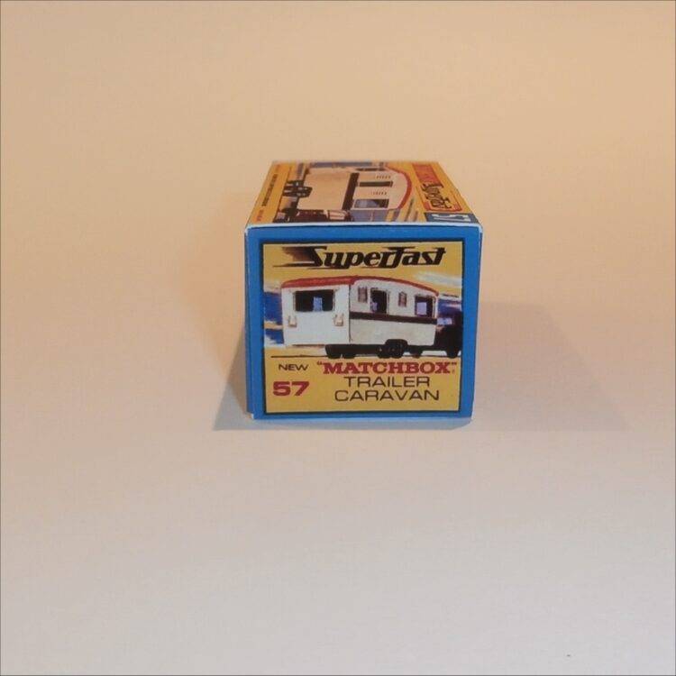 Matchbox Lesney Superfast 57 e Eccles Trailer Caravan G Style Repro Box - Image 2