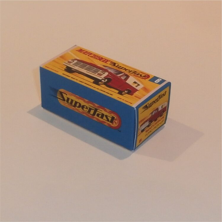 Matchbox Lesney Superfast  6 e Ford Pickup G Style Repro Box - Image 2