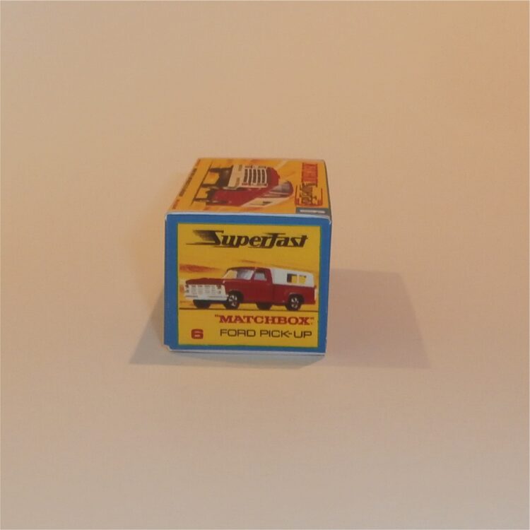 Matchbox Lesney Superfast  6 e Ford Pickup G Style Repro Box - Image 3