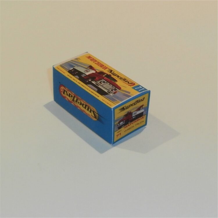 Matchbox Lesney Superfast 71 d Ford Wreck Truck G Style Repro Box - Image 2