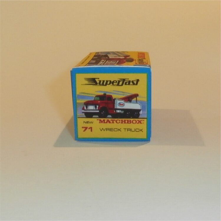 Matchbox Lesney Superfast 71 d Ford Wreck Truck G Style Repro Box - Image 3
