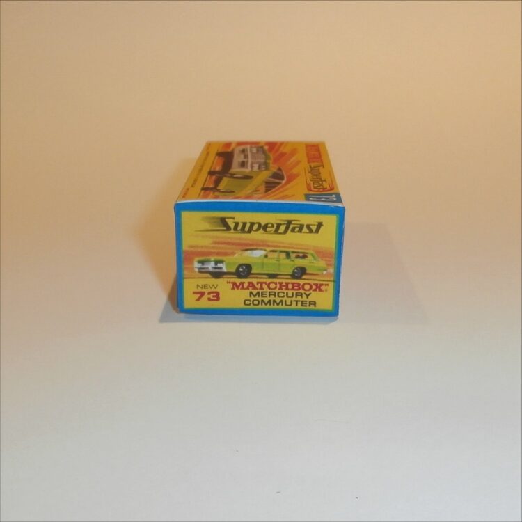 Matchbox Lesney Superfast 73 d Mercury 1968 Commuter Wagon Repro Box - Image 3