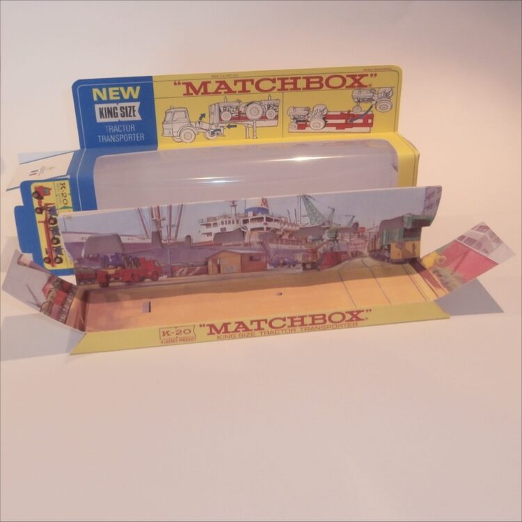 Matchbox Lesney King Size K 20 Tractor Transporter Repro Box - Image 2