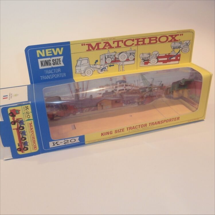 Matchbox Lesney King Size K 20 Tractor Transporter Repro Box - Image 4
