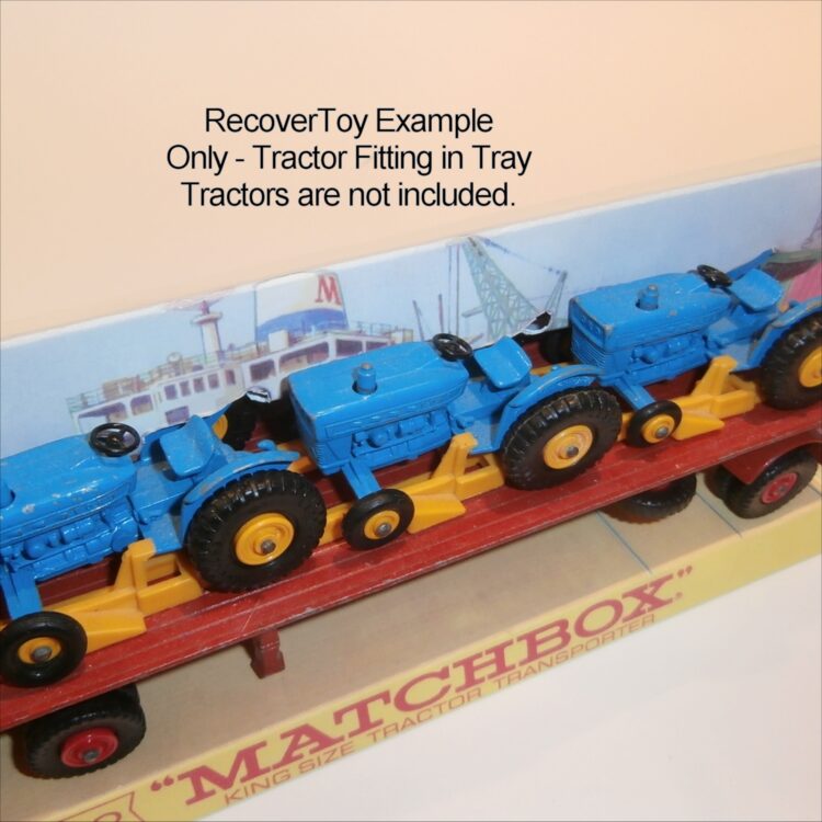 Matchbox Lesney King Size K 20 Tractor Transporter Repro Box - Image 9