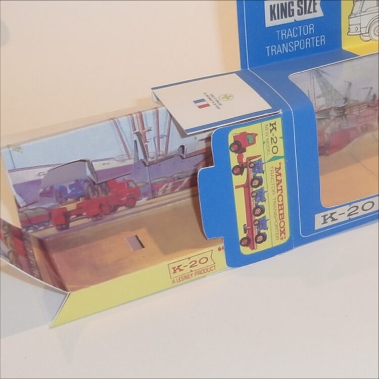Matchbox Lesney King Size K 20 Tractor Transporter Repro Box - Image 8