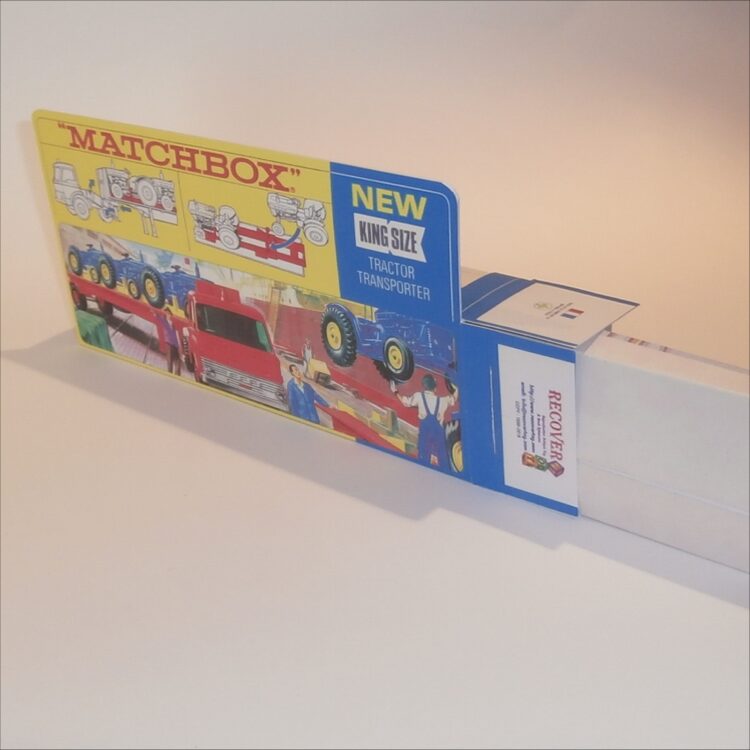 Matchbox Lesney King Size K 20 Tractor Transporter Repro Box - Image 7