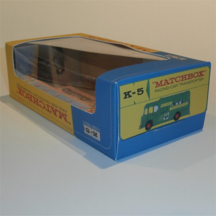 Matchbox Lesney King Size K  5 Racing Car Transporter Repro Window Box - Image 4