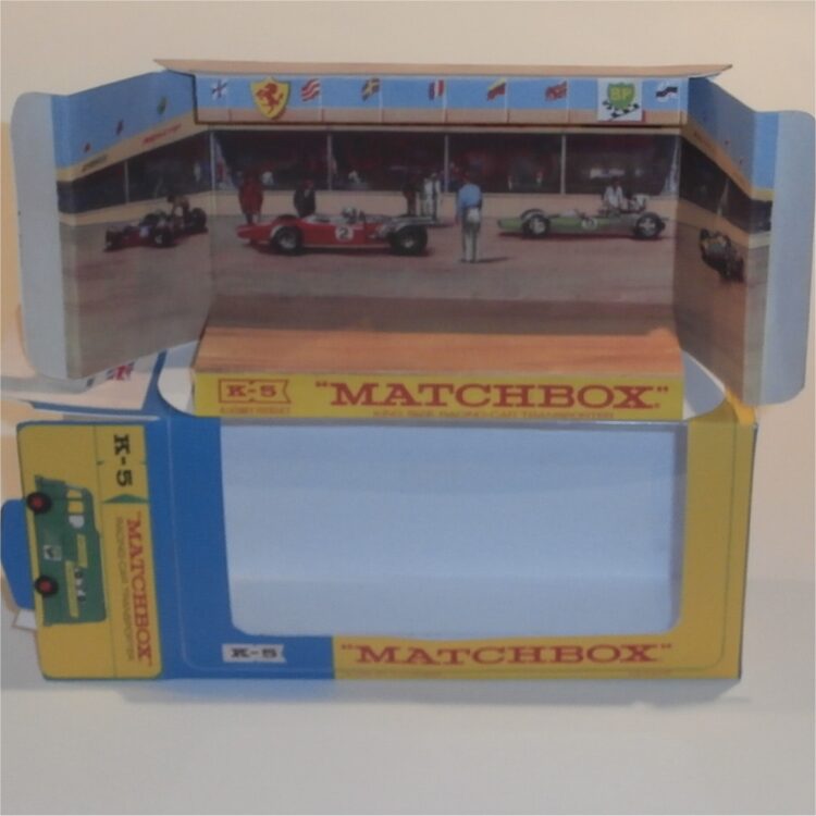 Matchbox Lesney King Size K  5 Racing Car Transporter Repro Window Box - Image 7