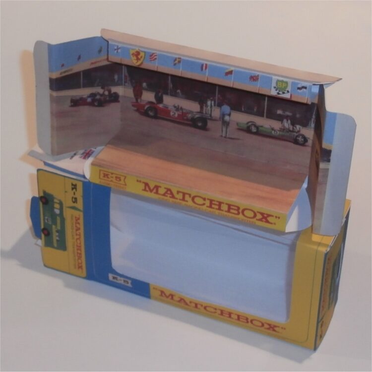 Matchbox Lesney King Size K  5 Racing Car Transporter Repro Window Box - Image 8