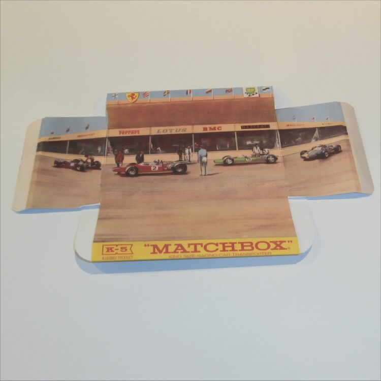 Matchbox Lesney King Size K  5 Racing Car Transporter Repro Inner Tray Only - Image 5