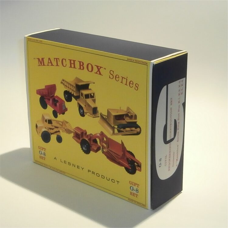 Matchbox Lesney King Size GS 8 Civil Engineering Construction Repro Box Set - Image 7