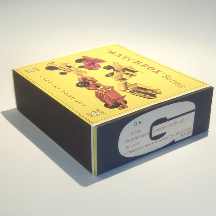 Matchbox Lesney King Size GS 8 Civil Engineering Construction Repro Box Set - Image 8