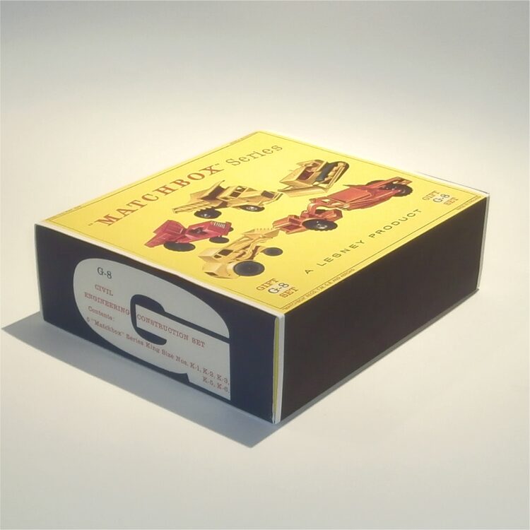 Matchbox Lesney King Size GS 8 Civil Engineering Construction Repro Box Set - Image 9
